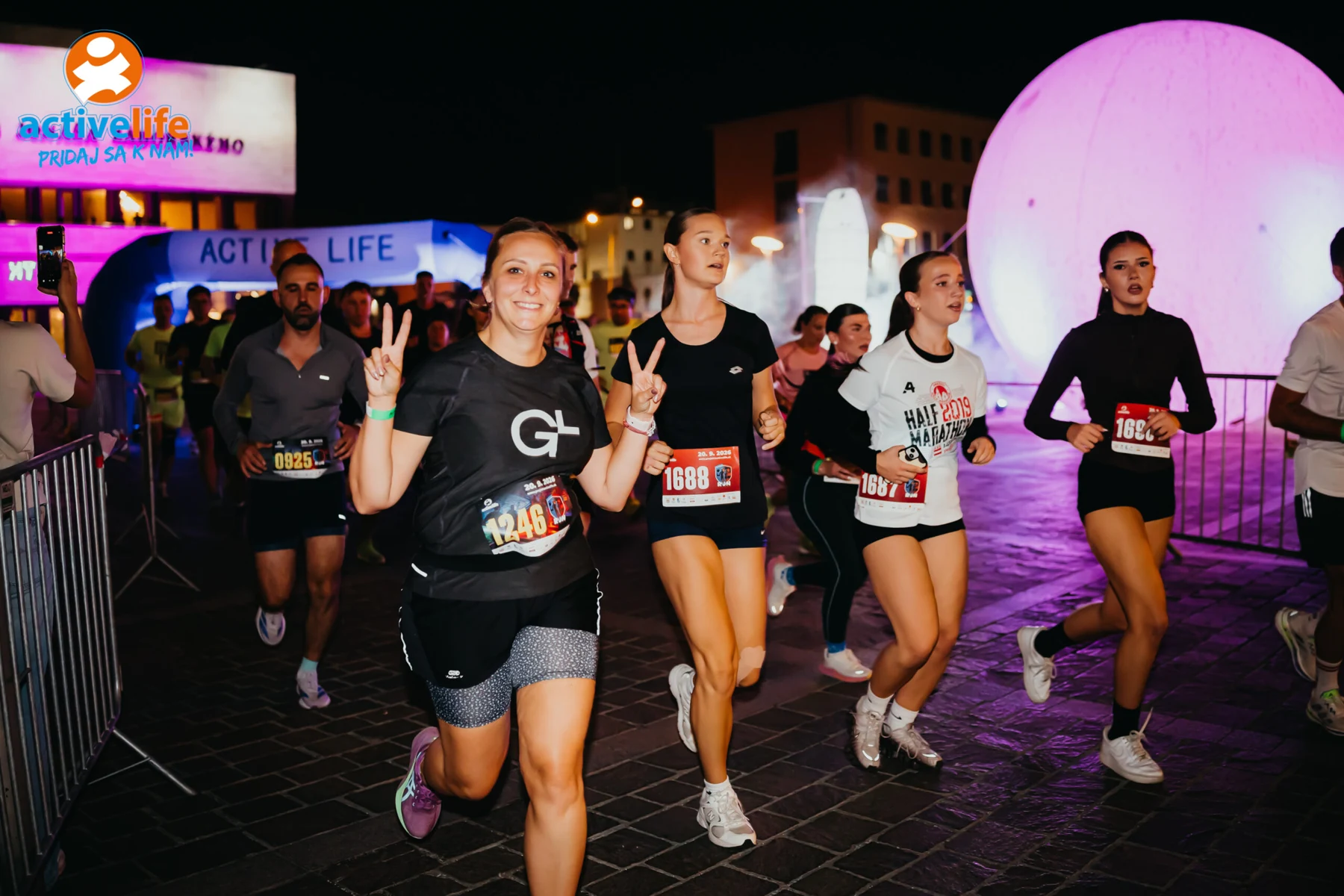 Bežci na Prešov Night Run 2026