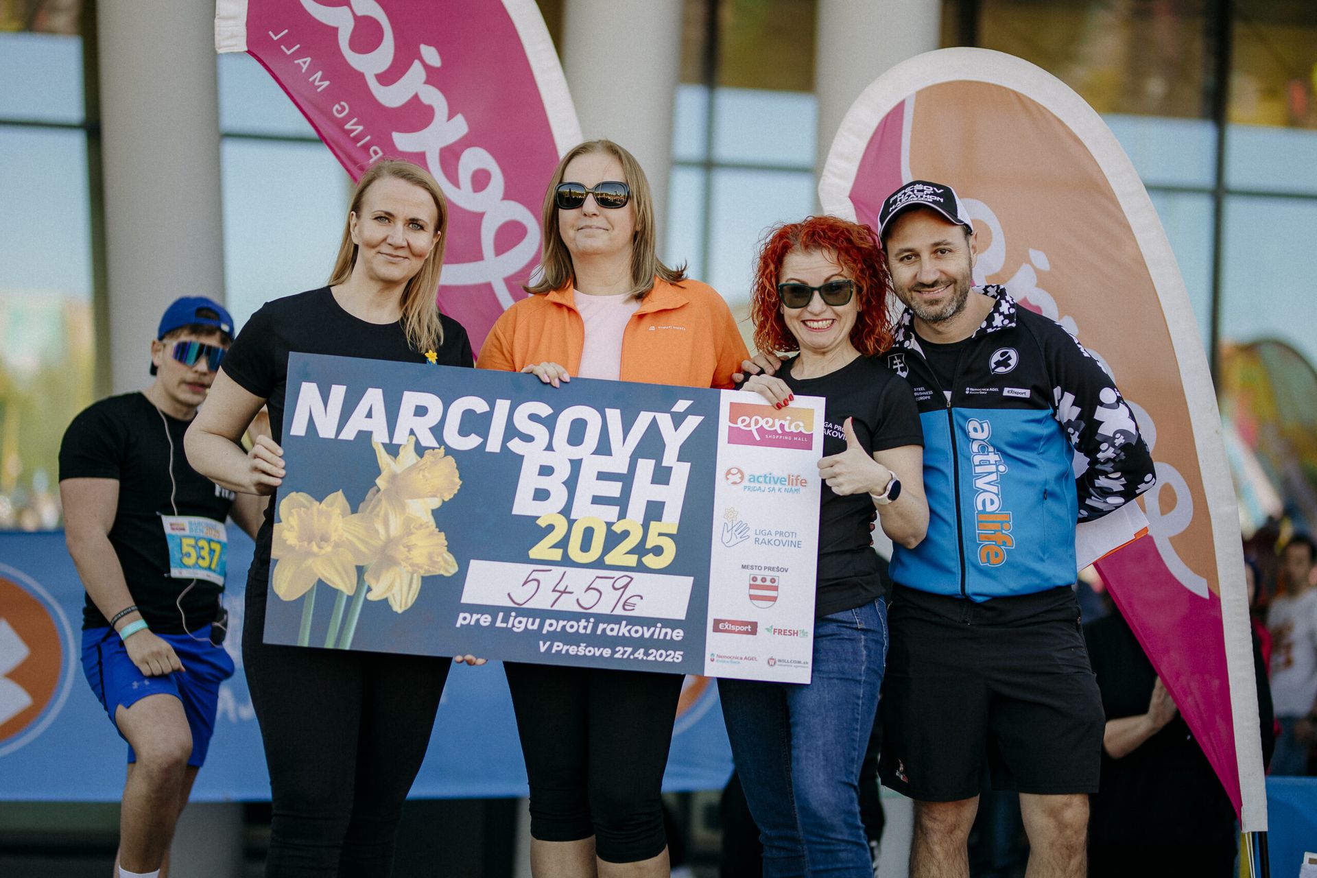 Narcisový beh 2025 priniesol 5 459 € pre Ligu proti rakovine