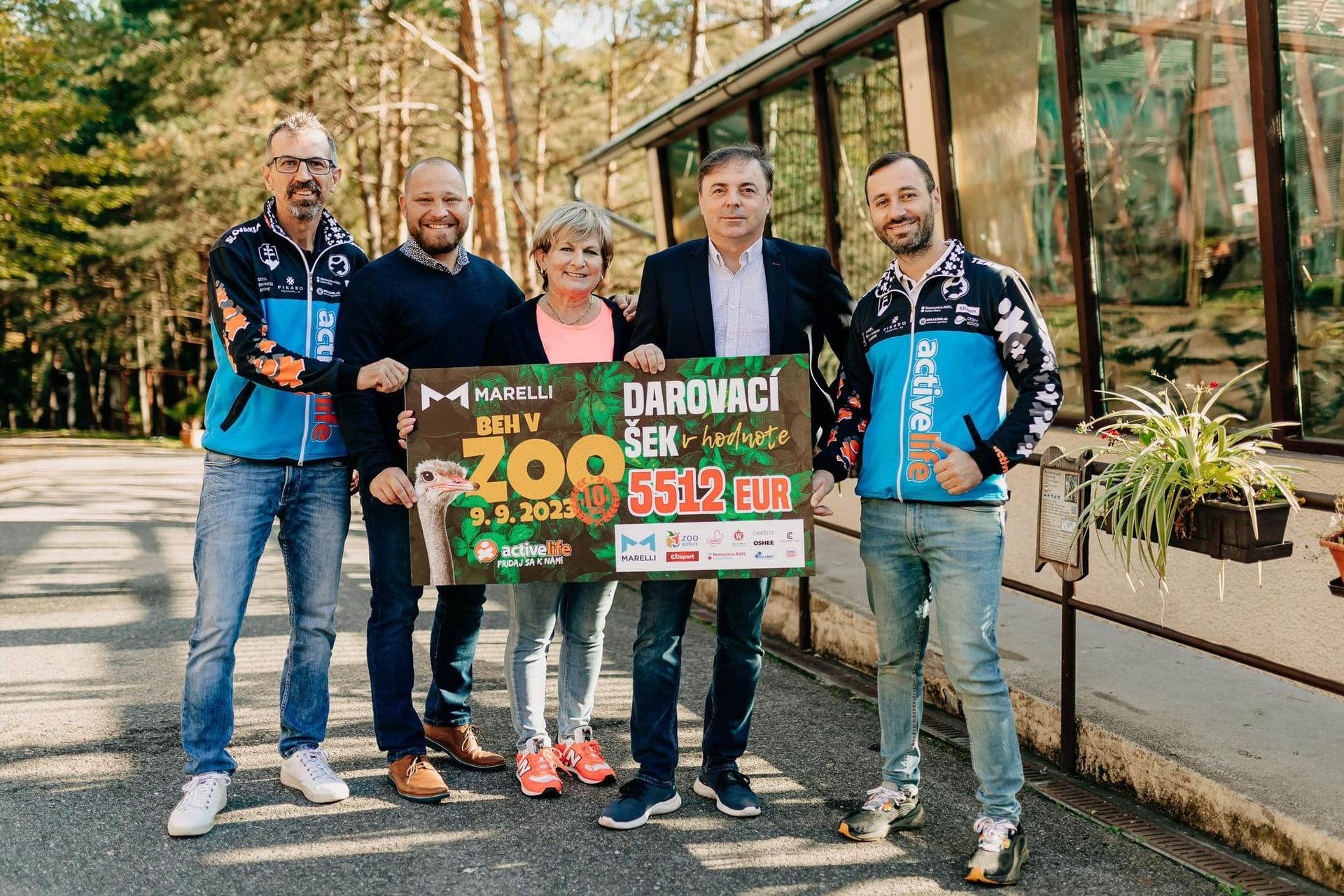 5 512 € pre ZOO Košice vďaka Marelli BEH V ZOO 2023