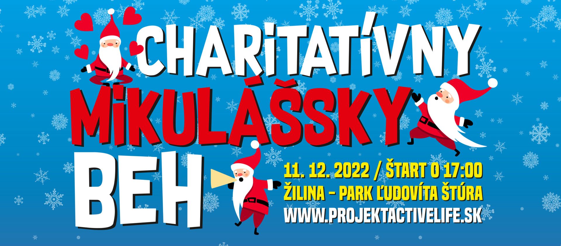 11. 12. Charitatívny Mikulášsky beh – Žilina
