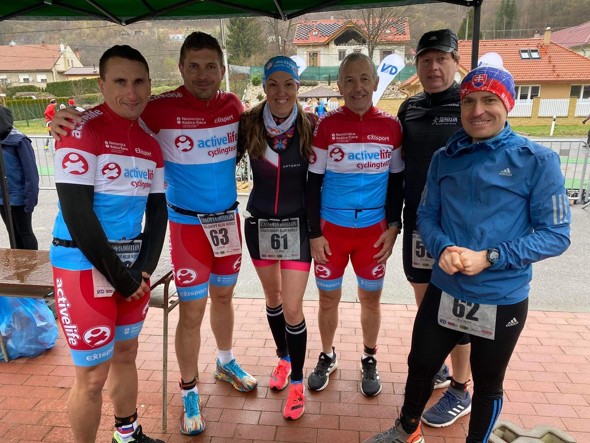 1., 2. a 3. miesto na preteku Cassovia duatlon v rámci 1. kola Slovenského pohára