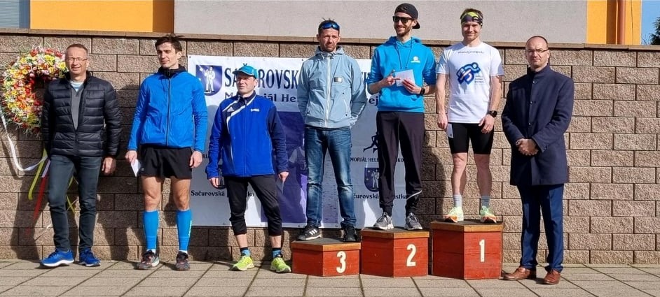1. a 2. miesta na podujatí Sačurovská pätnástka