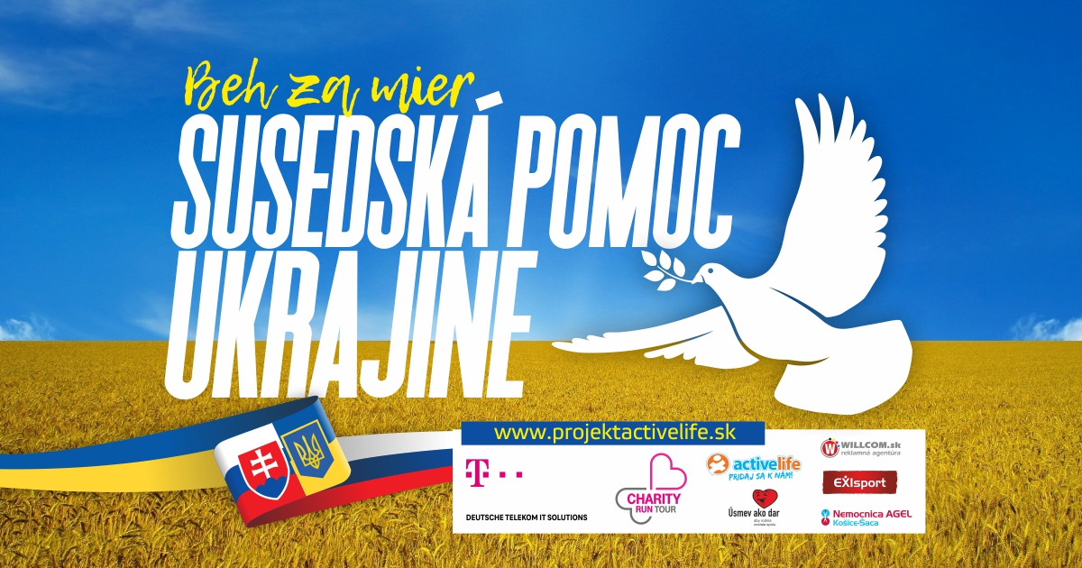 Beh za mier – Susedská pomoc Ukrajine