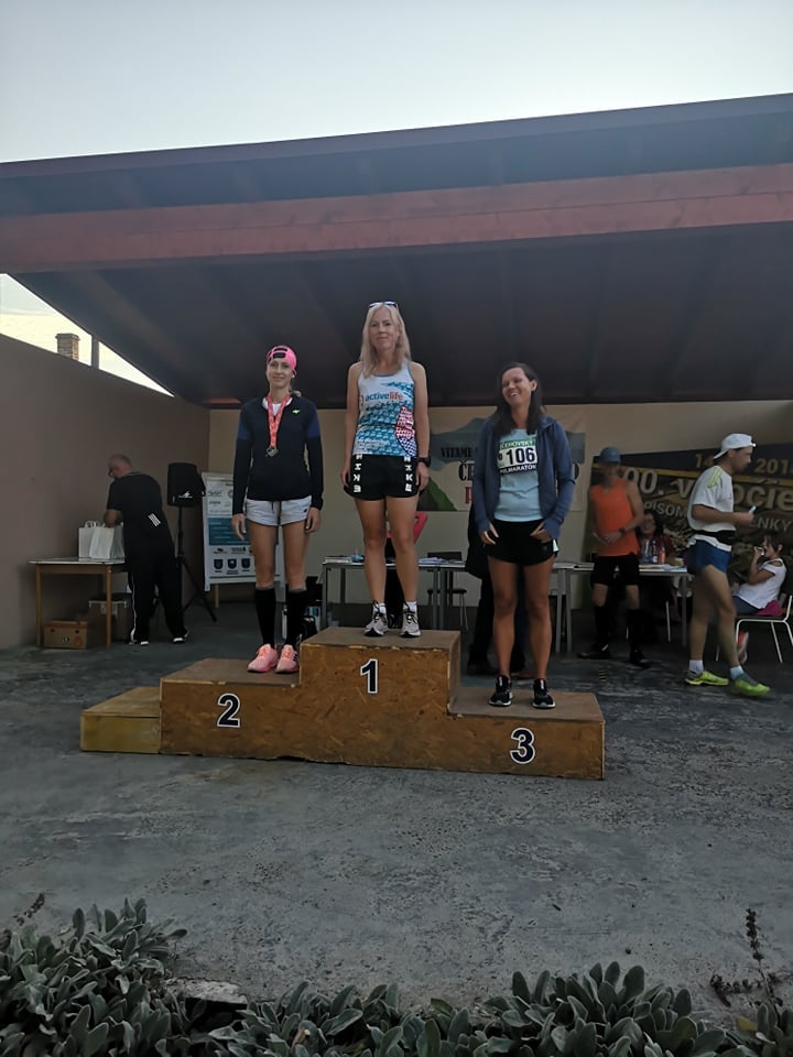 1. miesto na podujatí ČEČEHOVSKÝ POLMARATÓN