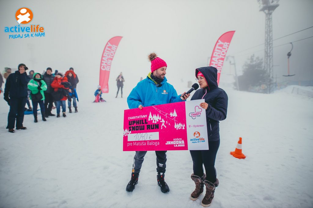 Uphill snow run 2020