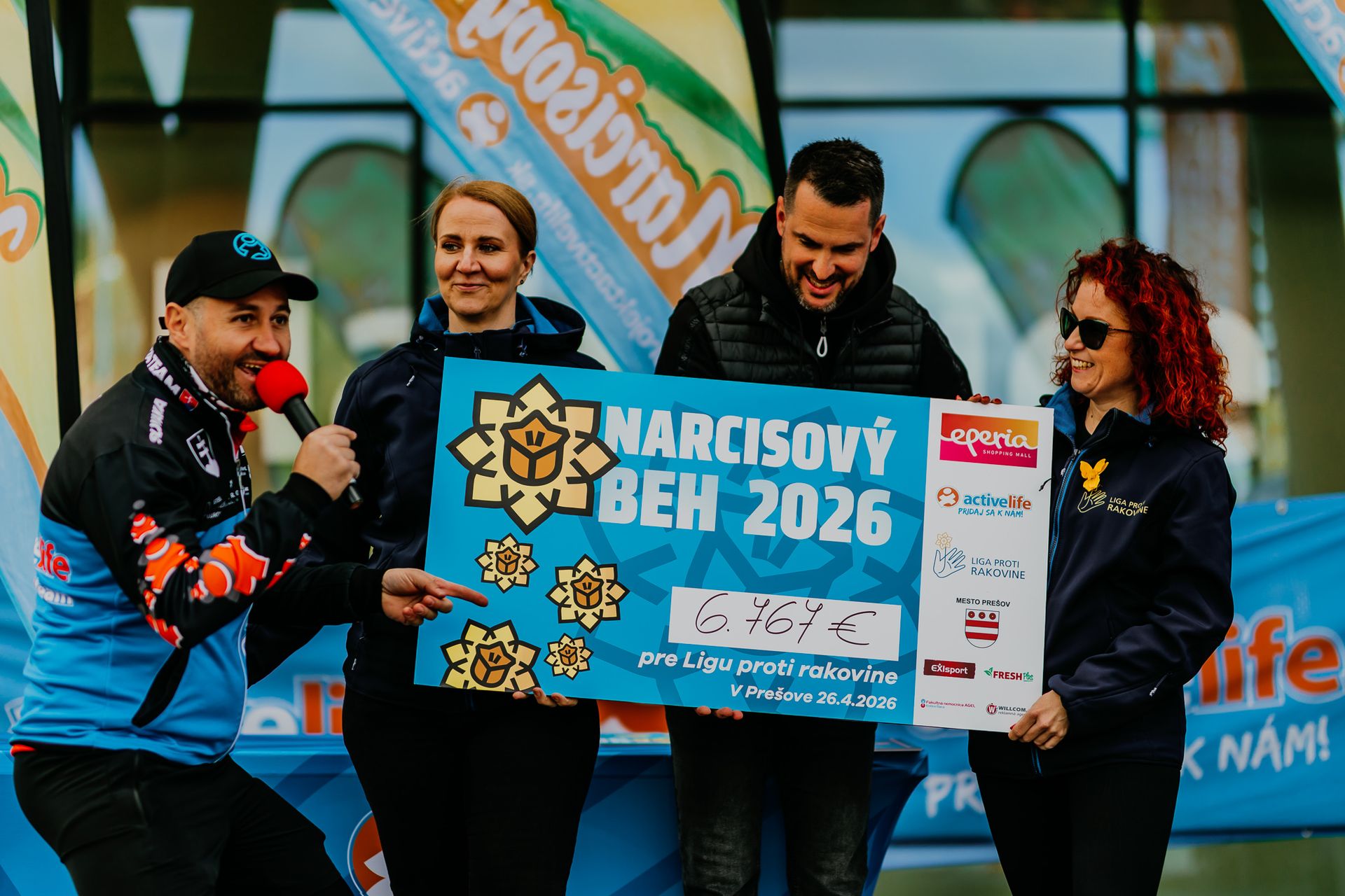 Narcisový beh priniesol výťažok 6 767 €